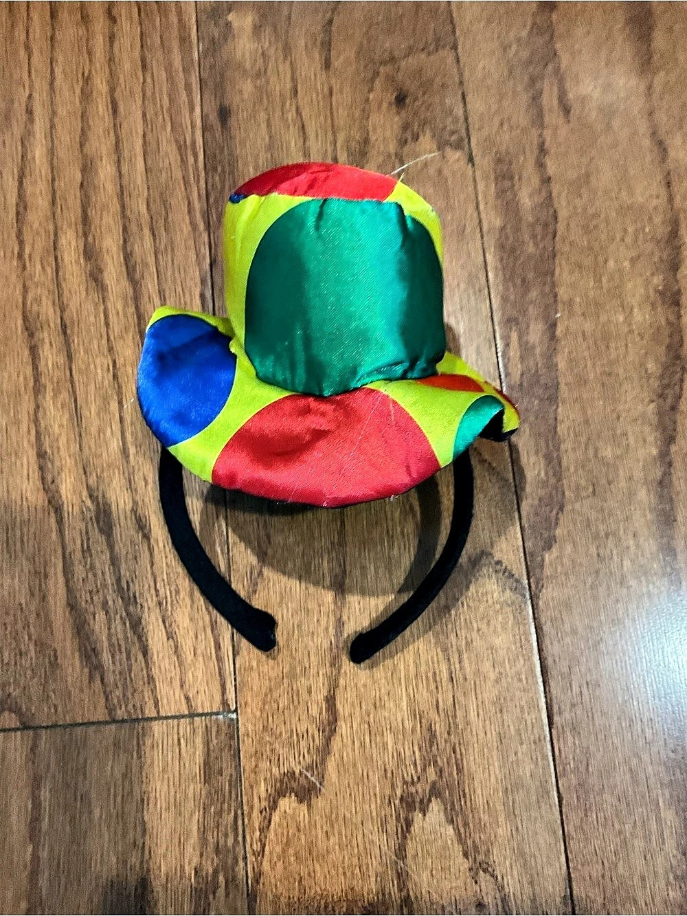 Multicolor Color Block Party Hat - Picture 3 of 3